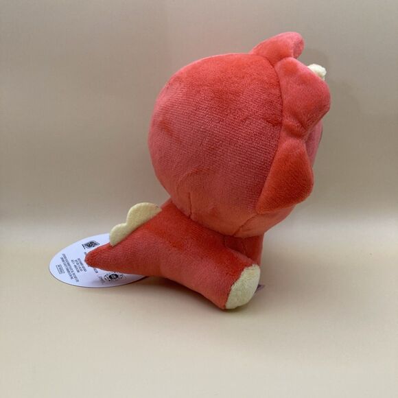 LINE FRIENDS Jungle Brown Teddy Bear in Red Dinosaur Costume 14" Plush NWT - Picture 5 of 7